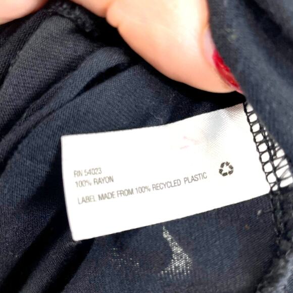 GAP Navy Blue Sleeveless Scoop Neck Racer Back Maxi Dress - Picture 5 of 10